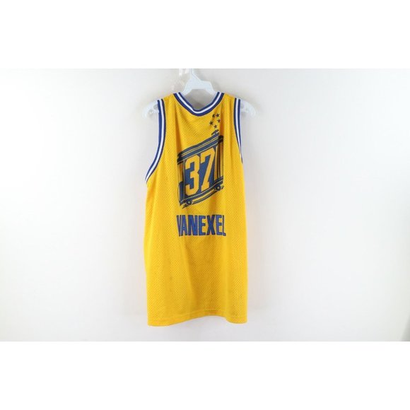 Vintage Nike Mens XL Golden State Warriors The City Van Exel Basketball Jersey - Picture 9 of 12